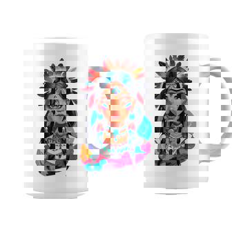 Plumes Colorées Costume D'indien Pour Fille Tasse - Cadeauxyz