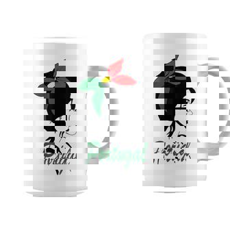 Portugal Girl Portugués Es Portugal Bandera Taza de café - Regaloses