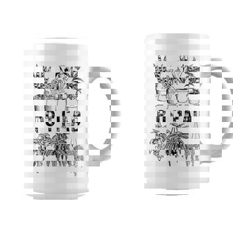 Pot Head 観葉植物 庭師 面白い 観葉植物 コーヒーマグ - Kawaiitshirt