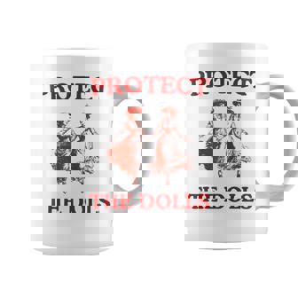 Protect The Dolls Trans Pride Gender Equality Human Rights Coffee Mug - Thegiftio UK