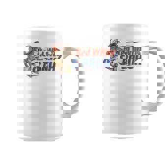 Red White & Bruh America Fish Patriotic Fishing 4Th Of July Coffee Mug - Monsterry