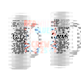 Red White And Blue Cousin Crew 2025 Matching Family 4Th July Coffee Mug - Thegiftio
