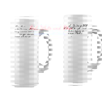 Red White And Blue Heavy On The Blue 4Th Of July Coffee Mug | Mazezy