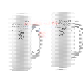 Red White Blue Heavy On The Blue 4Th July Liberal Feminist Coffee Mug - Thegiftio