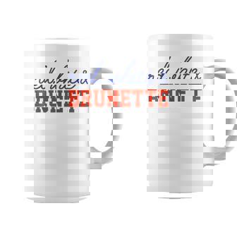 Red White And Brunette Western Country Cowgirl 4Th Of July Coffee Mug - Thegiftio