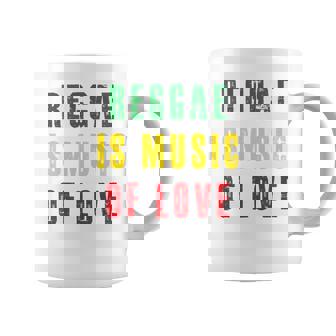 Reggae Is Music Of Love 長袖tシャツ コーヒーマグ - Kawaiitshirt
