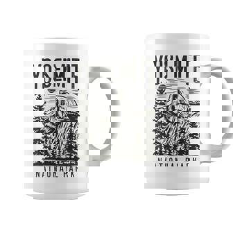 Retro Yosemite Half-Dome National Park Vintage Mens Coffee Mug - Thegiftio UK