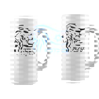 Rising Lion Nation Of Israel Jewish Bible Am Israel Chai Coffee Mug - Thegiftio UK