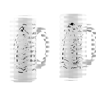 Sacabambaspis フィッシュミーム 日本語ラインアート コーヒーマグ - Kawaiitshirt