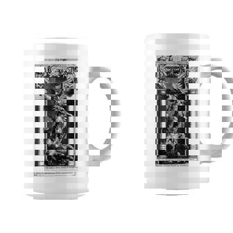 Saint Michael The Archangel Defeating Satan Christian Coffee Mug - Monsterry