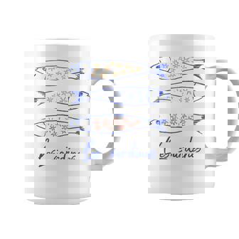 Sardine Poisson En Étamé Graphique Lesardines Fisherman Tasse - Cadeauxyz