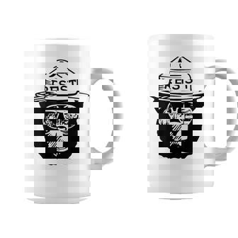 Save The National Parks Resist Bear Sunglasses Coffee Mug - Thegiftio UK