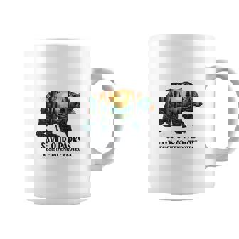 Save Our Parks Resist National Park Protect ALT US Graphic Print Coffee Mug - Monsterry