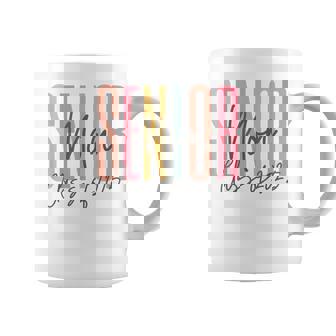 Senior Mom Proud Mom Of A Class Of 2025 Graduate Graduation Coffee Mug - Monsterry