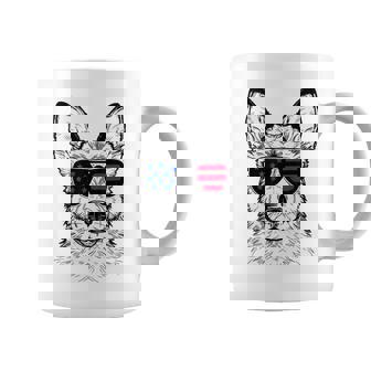 Shepsky Dog 7月4日 アメリカ国旗 コーヒーマグ - Kawaiitshirt