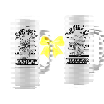Softball Senior Mom 2025 The Final Inning Softball Mom Coffee Mug - Monsterry