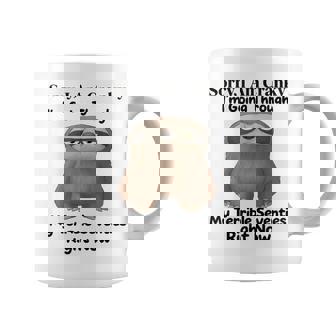 Sorry I Am Cranky In Going Through My Terrible Seventies Coffee Mug - Thegiftio UK