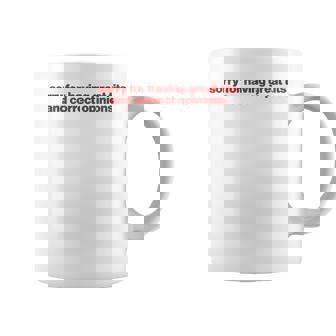 Sorry For Having Great Tits And Correct Opinions Y2k コーヒーマグ - Kawaiitshirt