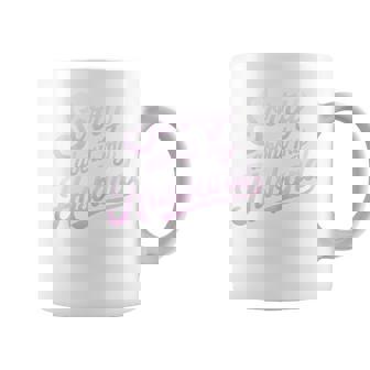 Sorry About My Husband Wife Humor Quote Marriage Coffee Mug - Thegiftio