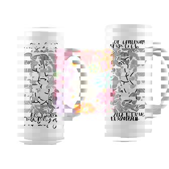 Sorry I'm Late I Was Dilly Dallying Boho Floral Goose Coffee Mug - Thegiftio