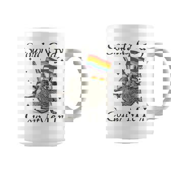 Sounds Gay Count Me In Racoon Rainbow Flag Lgbt Gay Pride Coffee Mug - Thegiftio