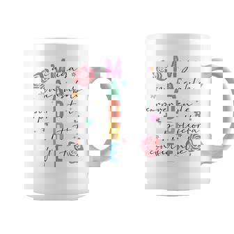 Spanish Retro Mama Floral Girls Grandma Coffee Mug | Mazezy