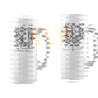 Speech Therapy Retro Flower Speech Language Pathologist Slp Coffee Mug - Monsterry