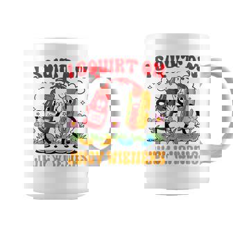 I Squirt On Juicy Wieners Adult Humor Coffee Mug | Mazezy
