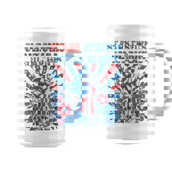 Stars Stripes And Equal Rights 4Th Of July Feminist Floral Coffee Mug | Mazezy