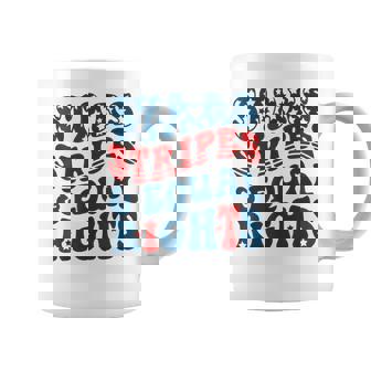 Stars Stripes And Equal Rights Groovy 4Th Of July Coffee Mug - Thegiftio