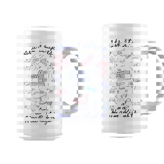 Stars And Stripes And Human Rights 4Th Of July Patriotic Coffee Mug - Thegiftio UK