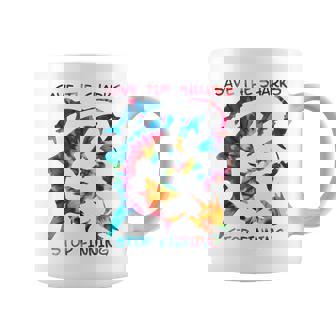 Stop Finning ジンベエザメ シュモクザメサメの種類タイダイ 長袖tシャツ コーヒーマグ - Kawaiitshirt