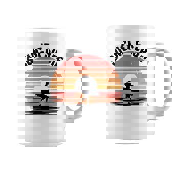 Sunseturf サーフボード ビンテージサーフィン サーファー用 コーヒーマグ - Kawaiitshirt