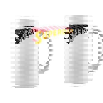 Super Daduperdad uperhero Dad コーヒーマグ - Kawaiitshirt
