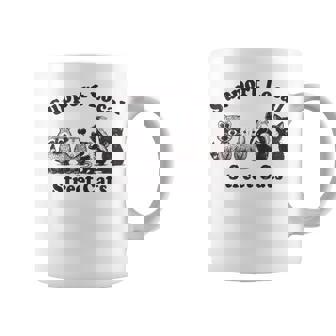 Support Local Street Cats Team Trash Opossum Raccoon Rat Coffee Mug - Monsterry