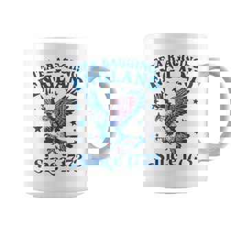 Tea Bagging England Since 1773 Patriotic Eagle 4Th Of July Coffee Mug - Monsterry