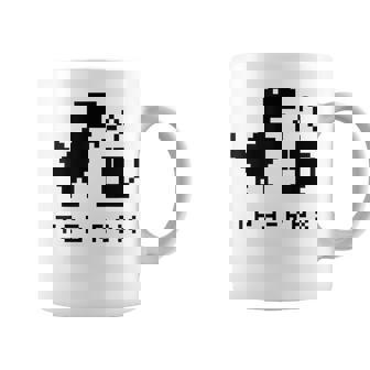 Tea Rex Pixel 8ビットゲーム恐竜 コーヒーマグ - Kawaiitshirt