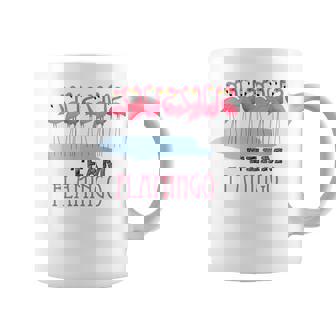 Team Flamingo キュート フラミンゴシャツ 素晴らしい夏用シャツ コーヒーマグ - Kawaiitshirt