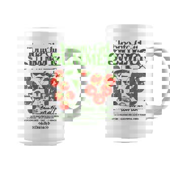 Tomato Girl Summer Tomato Fresh Fruit Trendy Aesthetic Coffee Mug - Monsterry