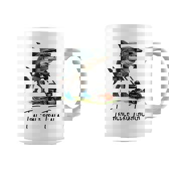 Tralalero Tralala Brain Red hark Meme 長袖tシャツ コーヒーマグ - Kawaiitshirt