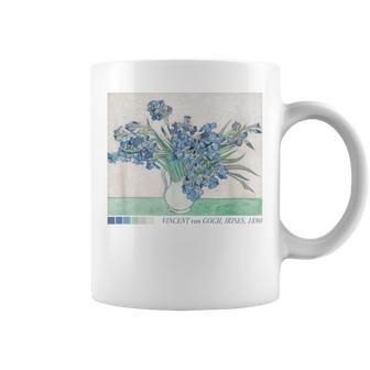 Trendyincentan Gogh Irises Famous Painting 1890 コーヒーマグ - Kawaiitshirt