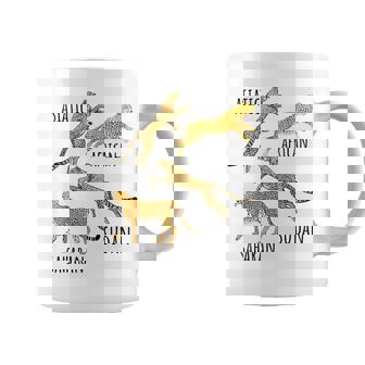Type Of Cheetahs Breeds Collection、チータープリント、ビッグキャット コーヒーマグ - Kawaiitshirt
