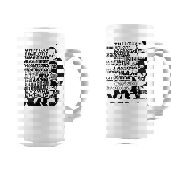 Until The Philosophy ハイレ・セラシエ 戦争 スピーチ レゲエ ラスタ 哲学が変わるまで コーヒーマグ - Kawaiitshirt