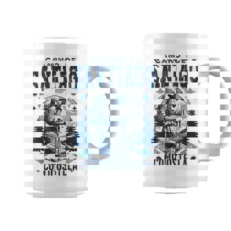 Viaje Del Camino Deantiago Compostela Experiencia Espiritual Taza de café - Regaloses