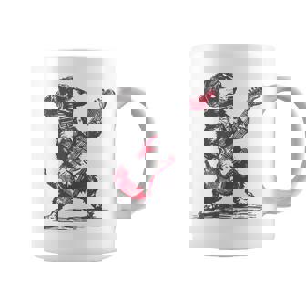 Vintage Dachshund Weenie Playing Guitar Coffee Mug - Thegiftio