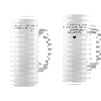 Vintage Pregnant Girl Summer Beach Pregnancy Announcement Coffee Mug - Thegiftio UK