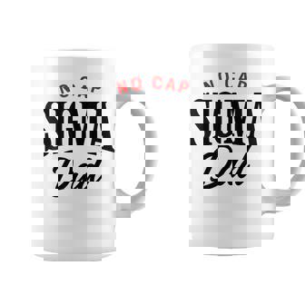 Vintage Skibidi Best Dad No Cap Sigma Dad Father's Day Coffee Mug - Monsterry