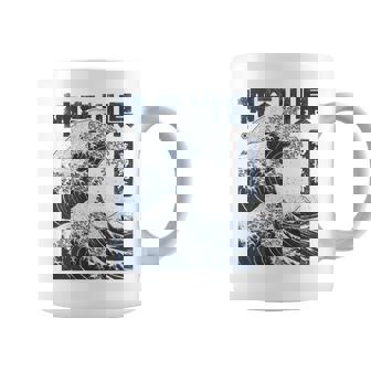 Vintage Ukiyo-E Hokusai Kanagawa Japanese Great Wave Coffee Mug - Thegiftio