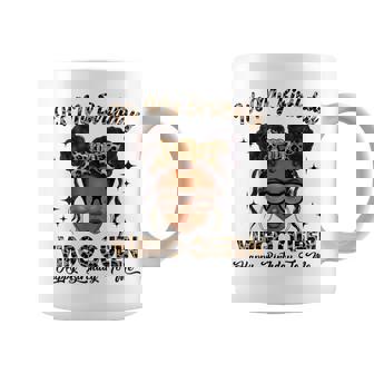 Virgo Queen Messy Bun Zodiac It's My Birthday Woman Girl Coffee Mug - Thegiftio