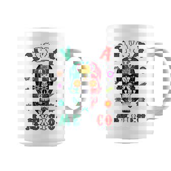 Viva Chemise Mexicaine Drapeau Mexicain Crâne Homme Garçon Tenue Tasse - Cadeauxyz